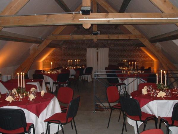 Intérieur de la ferme de l'église